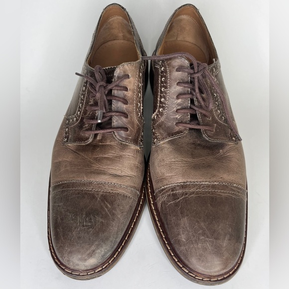 Cole Haan Williams Welt Cap Toe Mens Oxford Shoes brown Leather Sz 10.5M C21323 main image 5